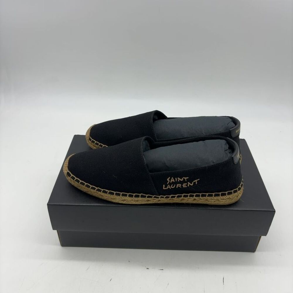 Saint Laurent Signature Canvas Espadrille